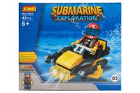 Klocki Jumei PODWODNA WYPRAWA 43 elementy, 14 x 12 cm