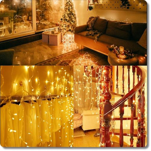 SOPLE FLASH 300 LED ZEWNĘTRZNE BIAŁE CIEPŁE lampki + zimny Flash na Arena.pl