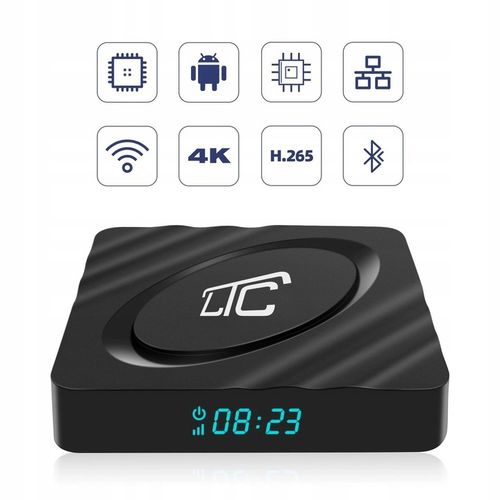 SMART BOX TV 4K ANDROID PRZYSTAWKA DEKODER BT NETFLIX YOUTUBE ITP. na Arena.pl