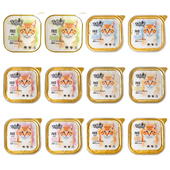 KARMA DLA KOTA – MOKRA KARMA PASZTET TACKA MIX SMAKÓW 12x100g | TufTuf