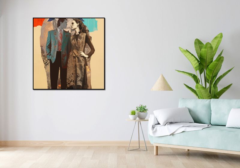 Plakat 100x100cm Dialog Kultur zdjęcie 4