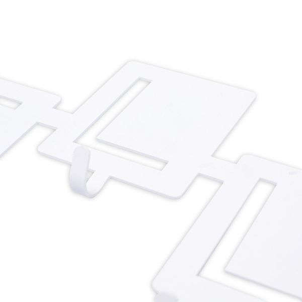 Wieszak ścienny Hello biały zdjęcie 4