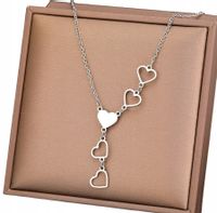 Naszyjnik Stal Chirurgiczna 316L Srebrny 18K Damski