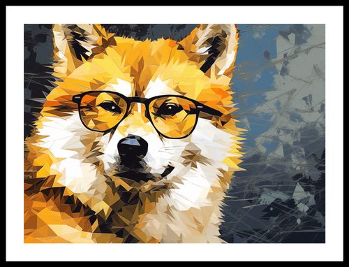 Plakat 55x40cm Intelektualny Psiak na Arena.pl
