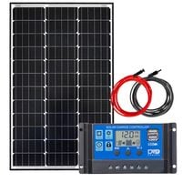 BATERIA SŁONECZNA 75W + REGULATOR PWM