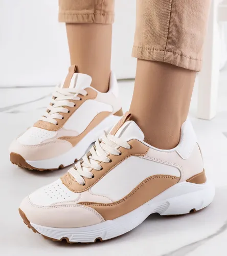 Beżowe sneakersy Ballater 37 na Arena.pl