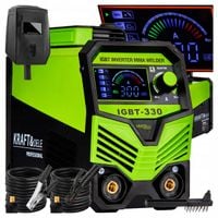 Spawarka inwertorowa MMA IGBT LIFT TIG LCD 4w1 20-330A Kraft&Dele