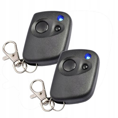 2x PILOT DO BRAMY FIX 2 KANAŁY 433MHZ DIODA BATERIA W ZESTAWIE ZAMIENNIK na Arena.pl