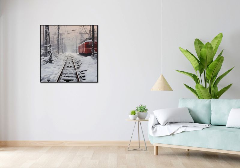 Plakat 80x80cm Podróż po Torach zdjęcie 4