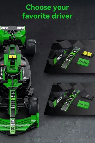 KLOCKI CADA BOLID FORMULA 1 KICK SAUBER F1 TEAM C44 314 EL. C55032W na Arena.pl