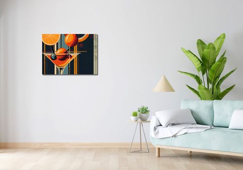 Obraz 70x50cm Koktajl w Stylu na Arena.pl