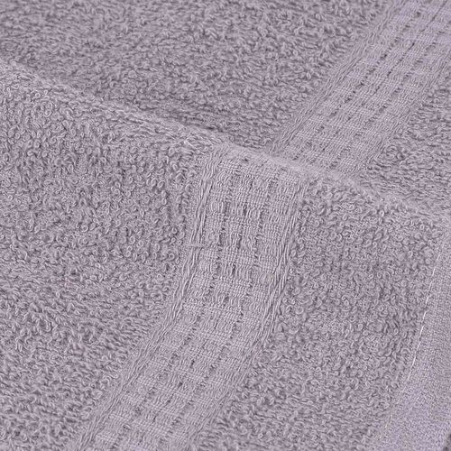 Ręczniki 4 szt. FROGN Szare 30x30 cm 100% bawełna na Arena.pl