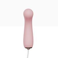 wibrator do punktu g no.1 super soft g-spot vibrator pink qingnan