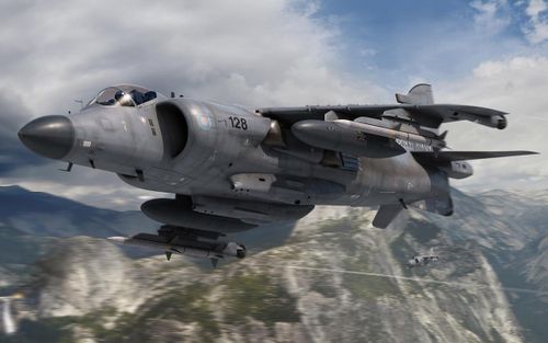 Airfix BAe Sea Harrier FA2 na Arena.pl