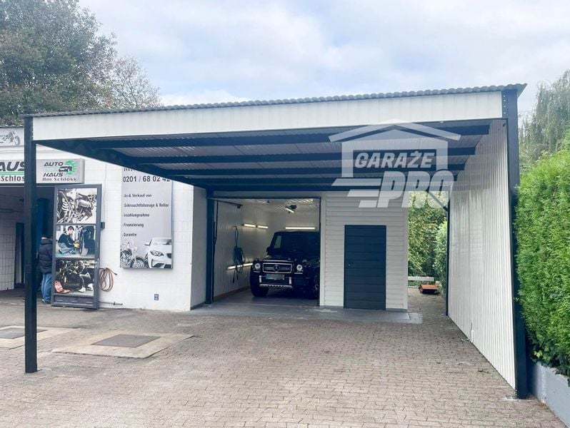 Wiata samochodowa CarPort 6x6  GP248 zdjęcie 3