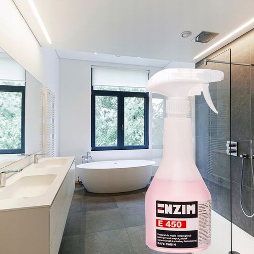 Enzim E 450 500ml - Preparat do mycia i impregnacji kabin płytek i armatury na Arena.pl