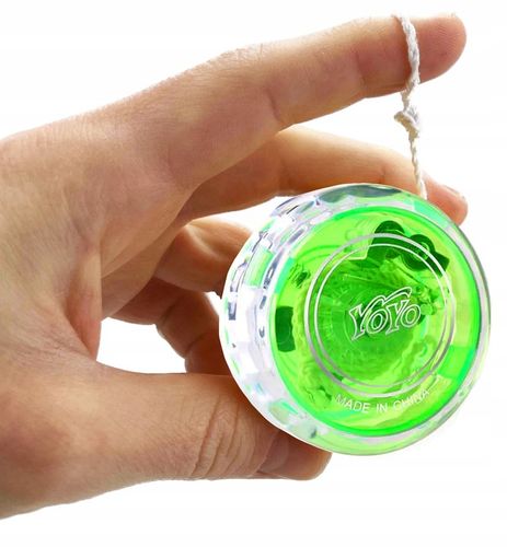 JOJO GRA ZRĘCZNOŚCIOWA YOYO ZABAWKA ŚWIECĄCE 4 szt JO-JO NA POCZĄTEK na Arena.pl