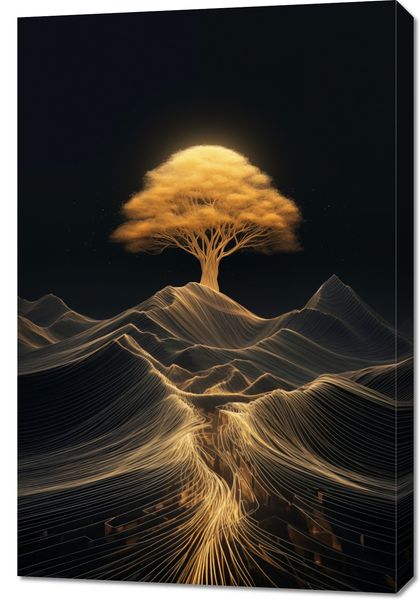 Obraz 60x90cm Drzewo Energii zdjęcie 1