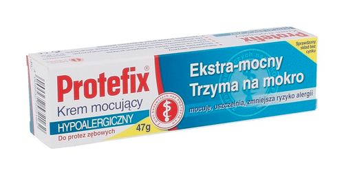 Protefix krem mocujący Hypoalergiczny 47g - Długi termin ważności! na Arena.pl