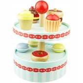 Zabawkowa patera na ciastka i babeczki słodkości