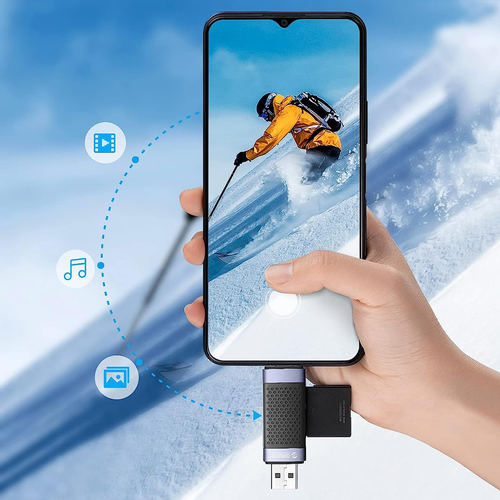 Orico Czytnik kart SD/microSD USB-A/USB-C 2.0 na Arena.pl