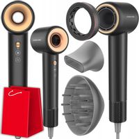 Mocna Suszarka do Włosów COSHARE EssenceRing SuperFlow1 PRO Jonizacja 1600W