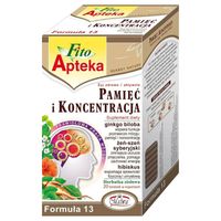 Suplement Diety PAMIĘĆ I KONCENTRACJA / Malwa