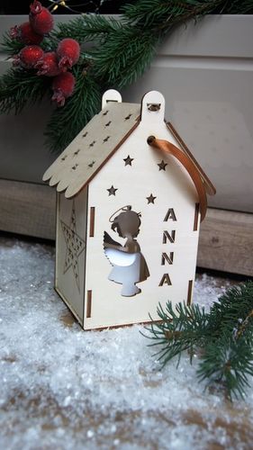 Lampion na roraty z imieniem dziecka grawer na Arena.pl