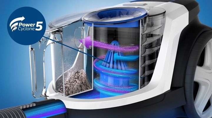 Odkurzacz bezworkowy 900W Philips PowerPro Compact Seria 3000 zdjęcie 13