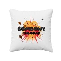 Bombowy chłopak - poduszka na prezent