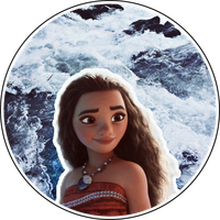 Opłatek na tort Urodziny Vaiana Skarb Oceanu