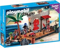 Klocki konstrukcyjne Playmobil zestaw Pirates 122 elementy plastikowe 4+