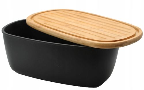 CHLEBAK NA CHLEB PIECZYWO POJEMNIK + DESKA BAMBUSOWA DO KROJENIA na Arena.pl