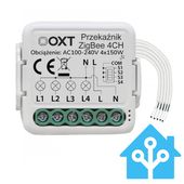 Sterownik do Smart Home OXT 4 obwody ZigBee Home Assistant