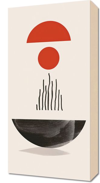 Obraz 30x60cm Półokrągła Forma zdjęcie 1