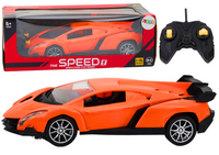 Zdalnie Sterowany Samochód Sportowy Pomarańczowe Auto RC 1:16