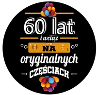 Opłatek na tort Urodziny Mechanik Drink Whisky Okazjonalny 18 30 40 50 60