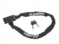 2X KELTIN ZAPIĘCIE ROWEROWE – ŁAŃCUCH NA KLUCZ 8/1200mm +2 KLUCZE K02307