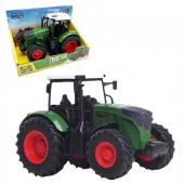 Traktor zielony CIĄGNIK z gumowymi kołami dla dzieci