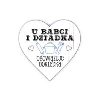 magnes na lodówkę u babci i dziadka