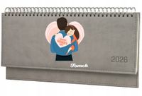 Terminarz na dzień taty 2026 tygodniowy kalendarz leżący biurkowy