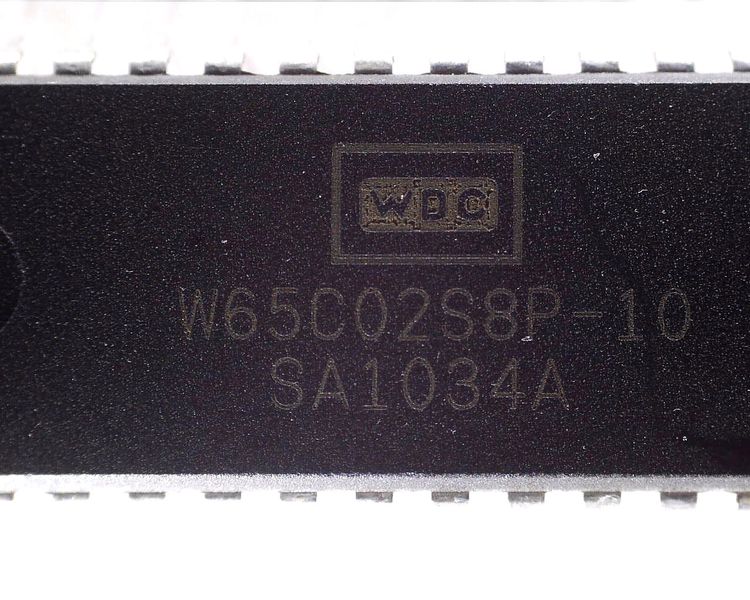 W65C02S8P-10 DIP40 W65C02 mikroprocesor 10MHz zdjęcie 2