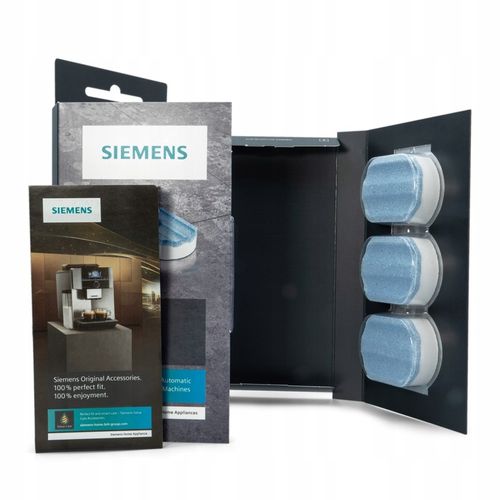 TABLETKI ODKAMIENIAJĄCE SIEMENS TZ80002 + 3 FILTRY + SZCZOTECZKA na Arena.pl