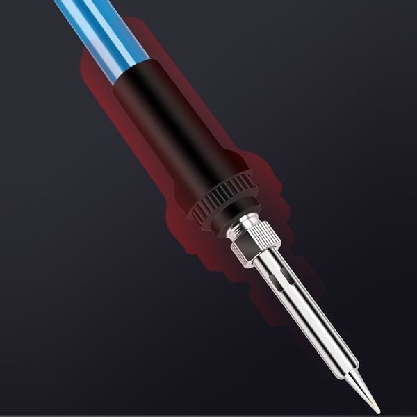 Lutownica ZESTAW NARZĘDZI DO LUTOWANIA 40 ELEMENTÓW MULTIMETR 6 GROTÓW CYNA zdjęcie 3