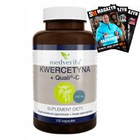 MEDVERITA KWERCETYNA + QUALI-C 250 MG 100 KAPS WITAMINA C