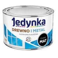 emalia alkidowa do drewna i metalu czarny mat 0,9l - 5emal.czm0.9