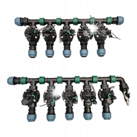 Kolektor nawadniania 10 sekcji z kompresorem Rain Bird HV RainBird PE 25