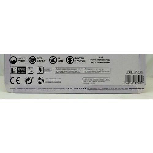 Pistolet do baniek mydlanych Colorbaby 14 x 16,5 x 5,5 cm 6 Sztuk na Arena.pl