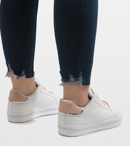 Białe trampki H99-36 40 na Arena.pl