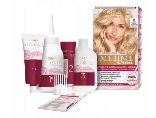 L'Oreal Excellence 9 Bardzo Jasny Blond farba na Arena.pl